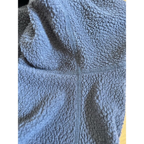 Vtg Patagonia Men's Fleece Pullover Sweatshirt Navy Blue Gorpcore Hiking Camping - Picture 6 of 10